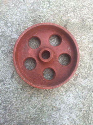 500kg机械台秤磅轮 手推轮子 500型磅秤专用老式磅秤配件轮子