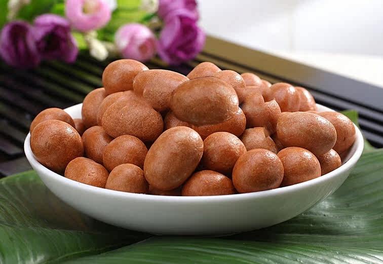 厦门特产 鱼皮花生 酒吧专用鱼皮豆花生酥花生仁米休闲零食品500g