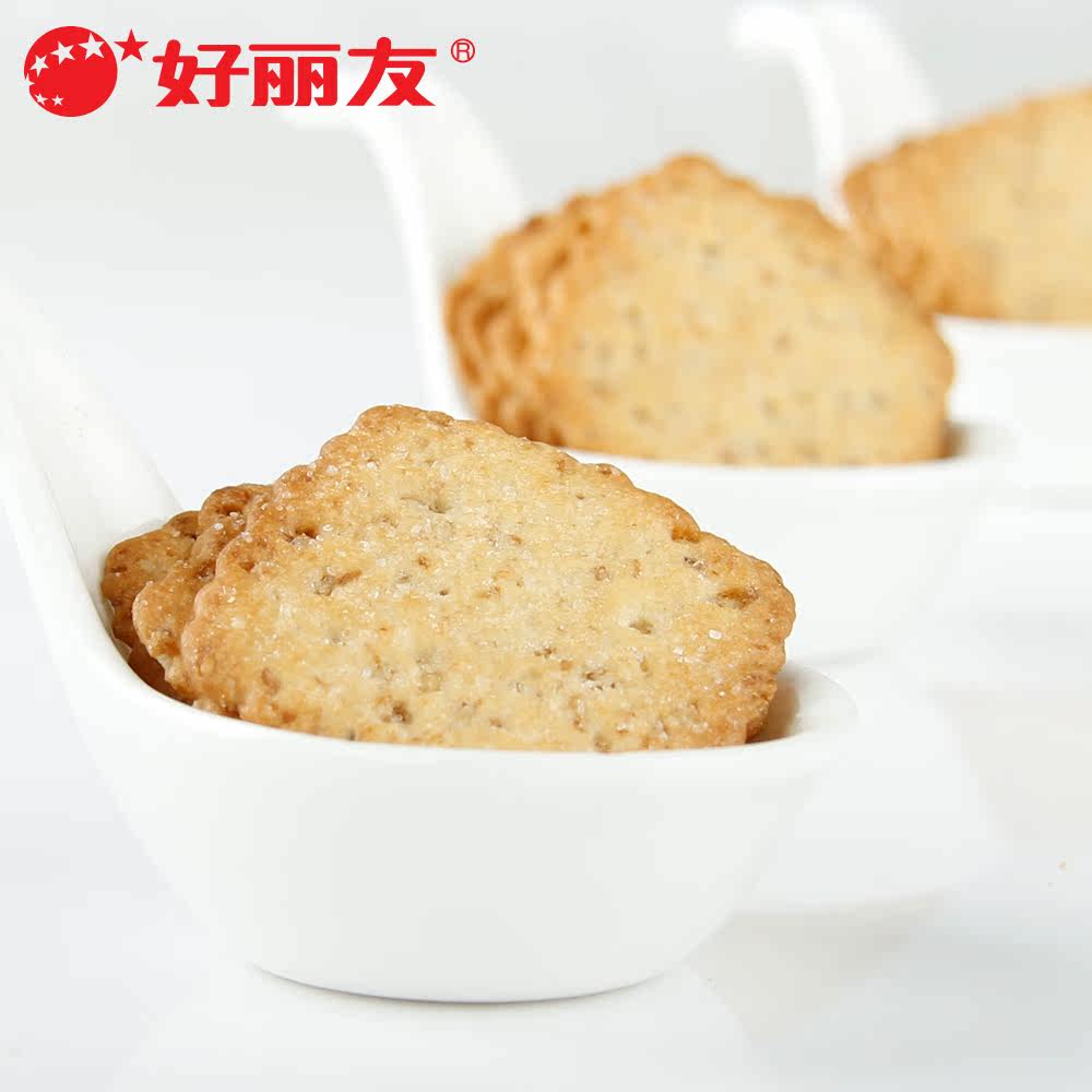 好丽友高笑美饼干 椰蓉醇香原味80g 休闲食品营养零食