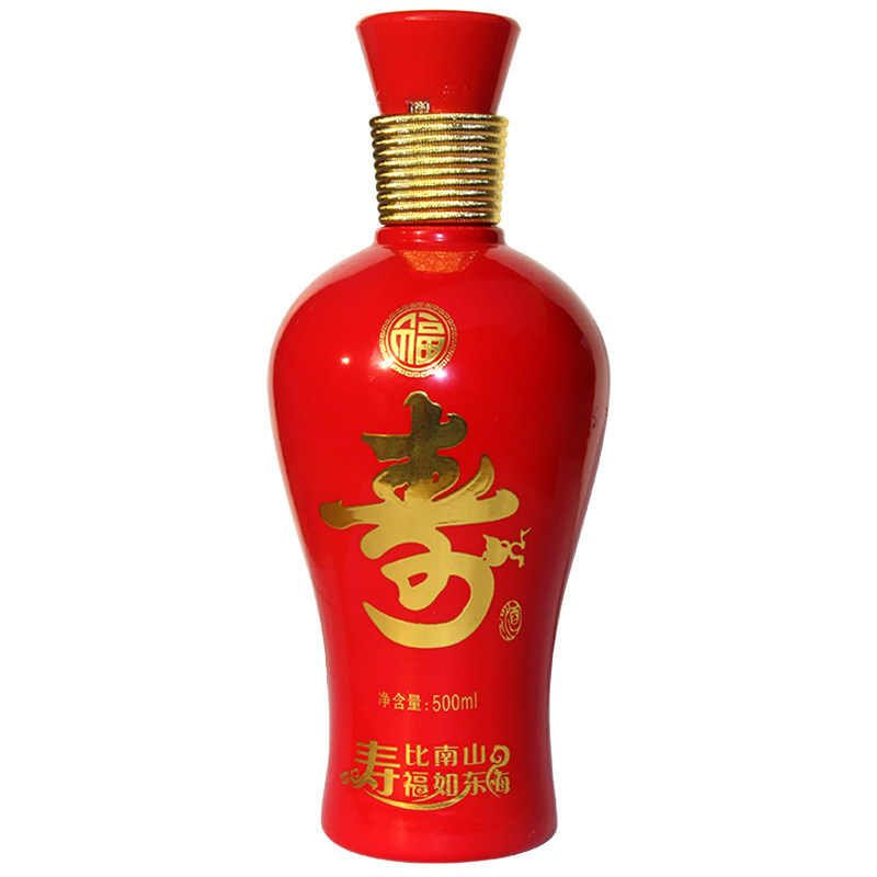 泸州定制白酒寿宴喜庆用酒寿酒 52度浓香型500ml*6瓶