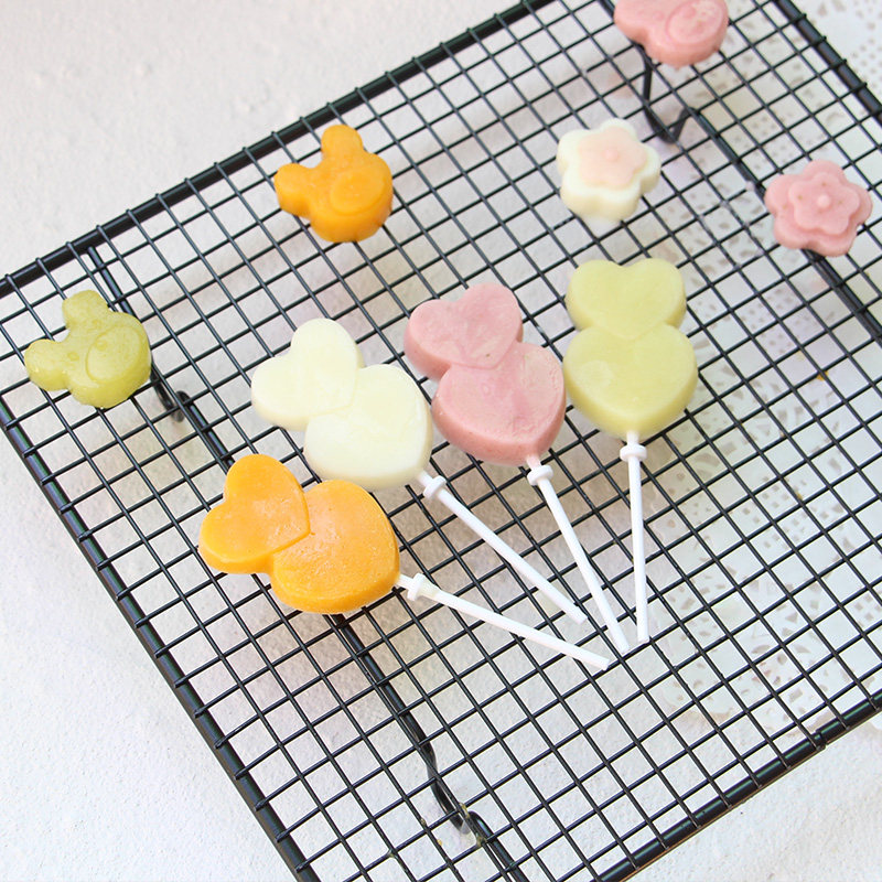 进口diy 食品纸棒蛋糕 签 星空棒棒糖 巧克力糖果纸棍棍子100支