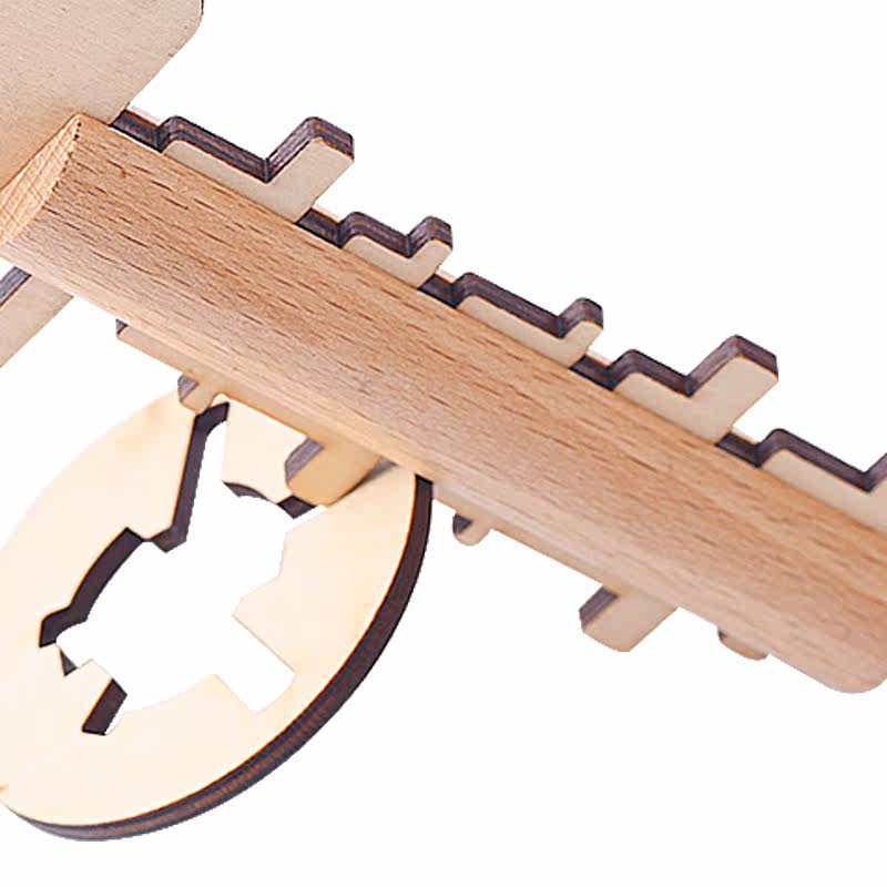 孔明锁鲁班锁拆装解锁益智玩具智力游戏成人儿童减压玩具解钥匙