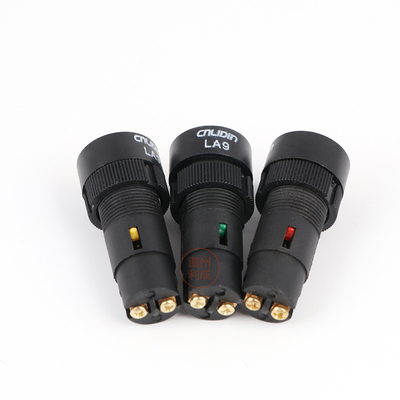 la9新型按钮开关 机床快速按钮 开关按钮 平钮 直径16mm 红绿色