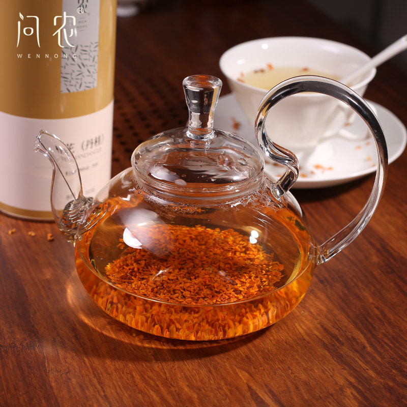 问农花茶 桂花茶 福建浦城特产 丹桂花 无硫 桂花干 50克/罐 包邮