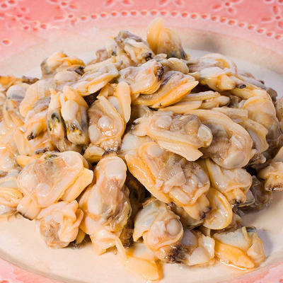 大连蚬子肉海鲜 冷冻水产 海鲜贝类 蛤仔 生鲜食材50