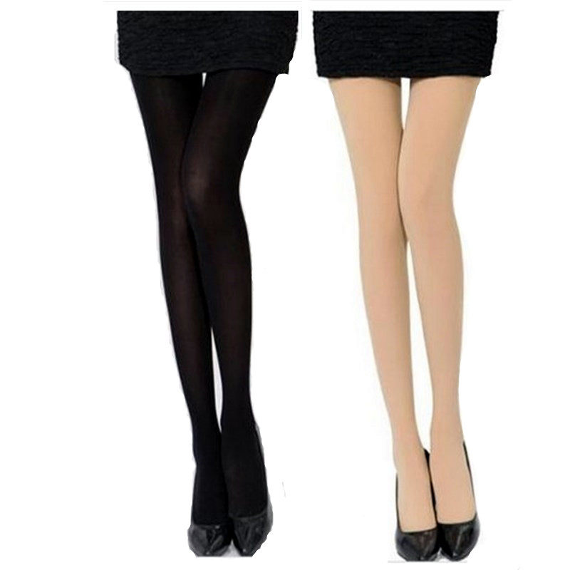 肉色丝袜连裤袜防勾丝春秋薄款黑色显瘦连体打底长袜子女中厚袜裤
