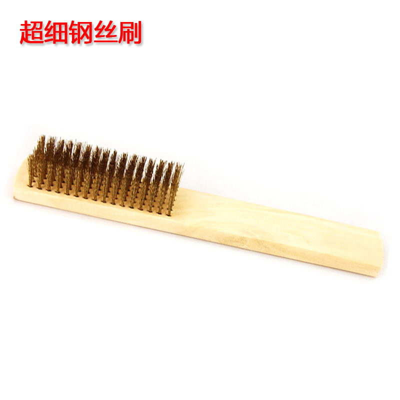 钢丝刷 铜丝刷 绒面鞋刷 翻毛鞋 鞋刷子 木柄刷子 包邮布鞋鹿皮鞋