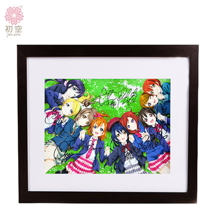 love live 南小鸟 妮可 真姬 希 绘理 签名动漫周边 金属贴手机贴_7折