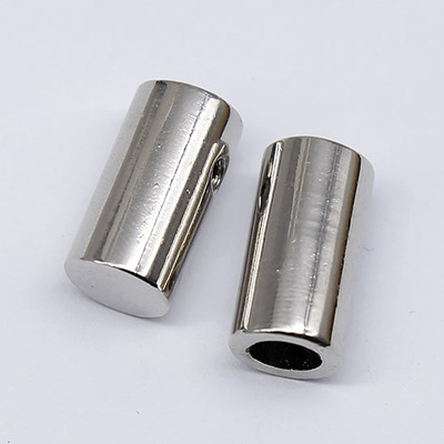 高档金属多色光滑面金属圆柱体吊钟吊子绳扣diy纽扣专卖螺丝固定