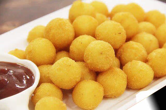 路多萨香辣薯球2.5kg比利时进口kfc西餐专用土豆球小马玲薯条冷冻