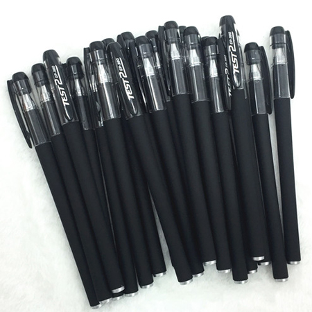 晨光g5按动式笔芯子弹头不锈钢黄铜笔签字笔中性笔笔芯一盒20枚装