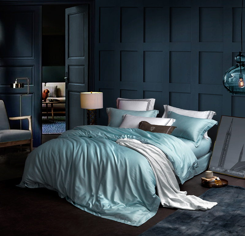 lovo家纺四件套罗莱生活出品床上巴基斯坦进口埃及棉全棉【预售】