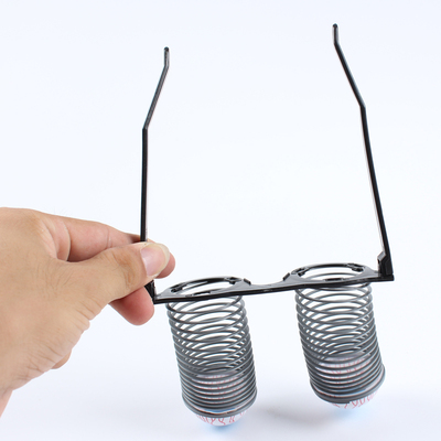 万圣节愚人搞怪搞笑整蛊恶搞掉眼球弹眼珠玩具弹簧眼镜整人道具