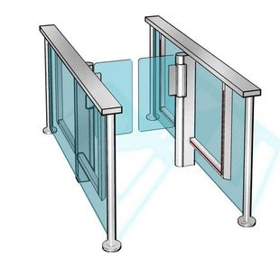 开关门 手机app开关门闸机 网络wifi操控闸机 远程遥控开关门闸机
