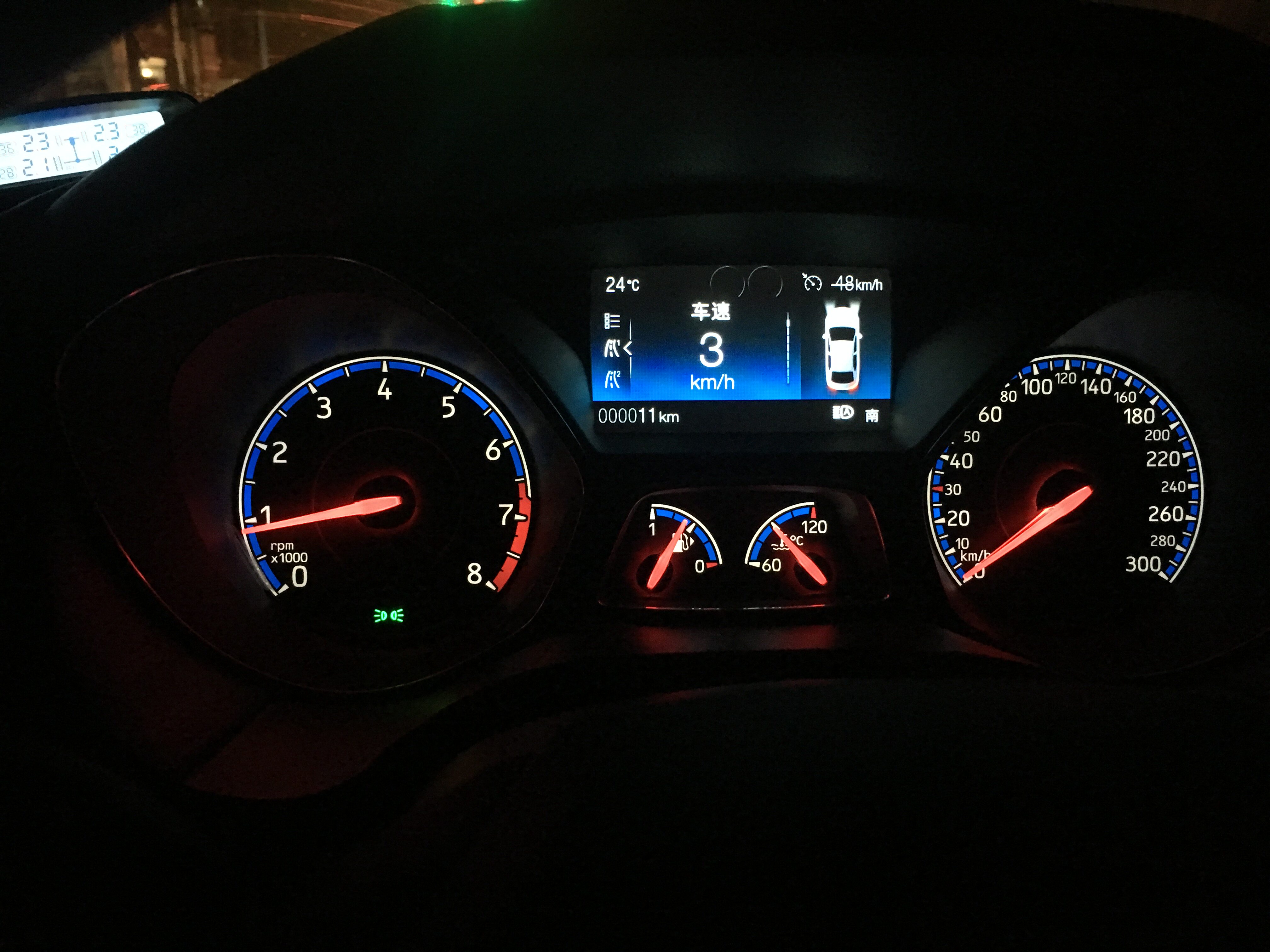 15款新福克斯rs/st仪表