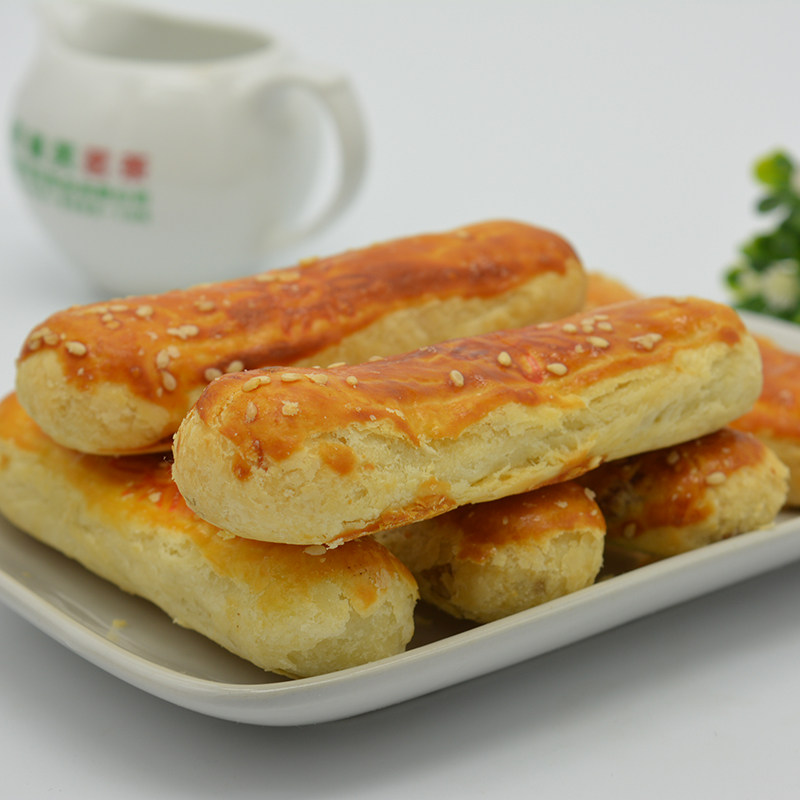 京隆牛舌饼2kg传统糕点心美食办公零食小吃甜咸口味全素椒盐酥皮