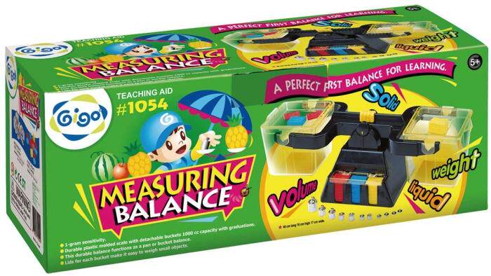 进口台湾智高gigo智慧天平#1054 幼儿启蒙教具 儿童识数算数玩具