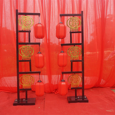 新款中式婚庆道具中式婚礼路引灯笼屏风路引中式路引宫廷路引