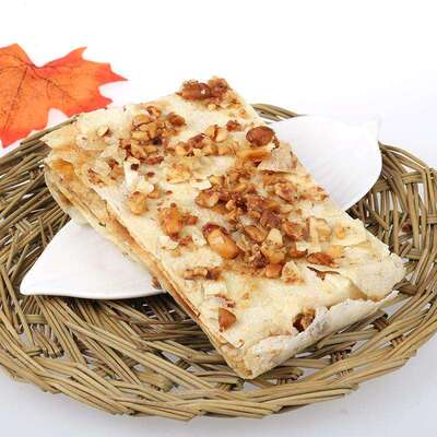 山东特产正宗农家手工杂粮粗粮大煎饼曲阜香酥芝麻花生饼零食小吃