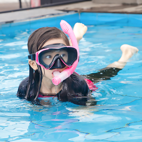 儿童浮潜装备潜水镜水下观鱼桶幼儿沙滩玩具水袖救生衣 手臂圈