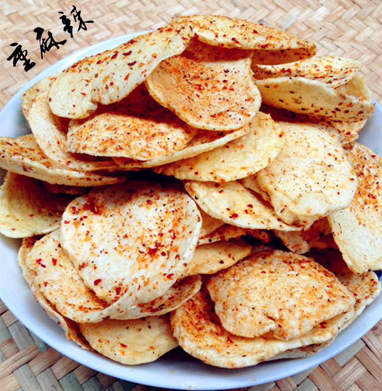 重庆巫溪土特产自制干洋芋片生土豆干马铃薯片干货2份包邮原味