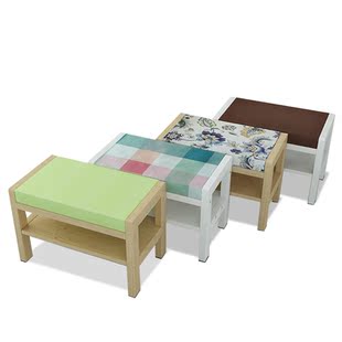 木头人简约实木换鞋凳收纳凳子储物沙发凳鞋柜简易小鞋架换鞋柜