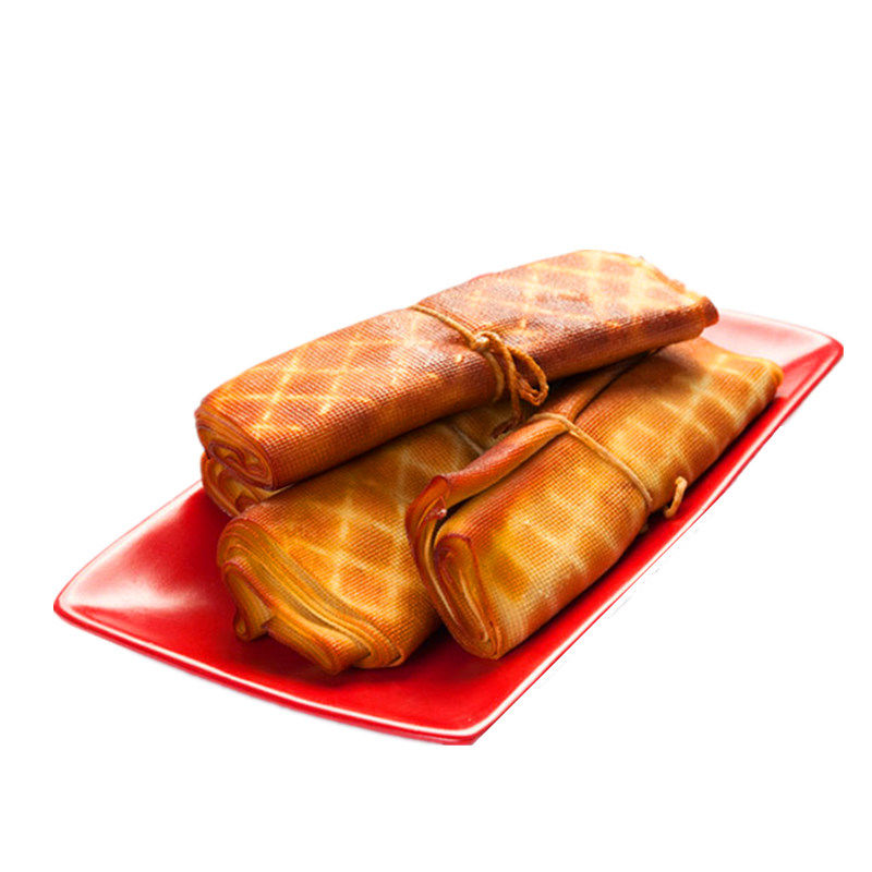 哈尔滨五香干豆腐卷豆腐干鸡汤香熏酱豆卷豆皮东北特产100gx5卷