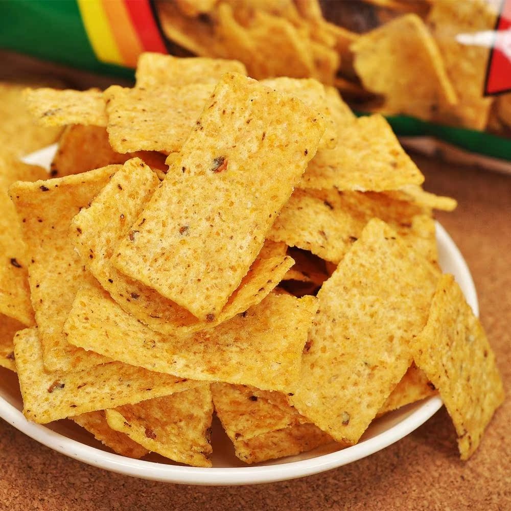 墨西哥少女 玉米片餐厅口味 美国进口小吃零食 大包膨化薯片食品