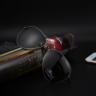 偏光镜 正品y镜男款墨镜偏光镜驾驶飞行镜开车司机镜太阳眼镜 男士