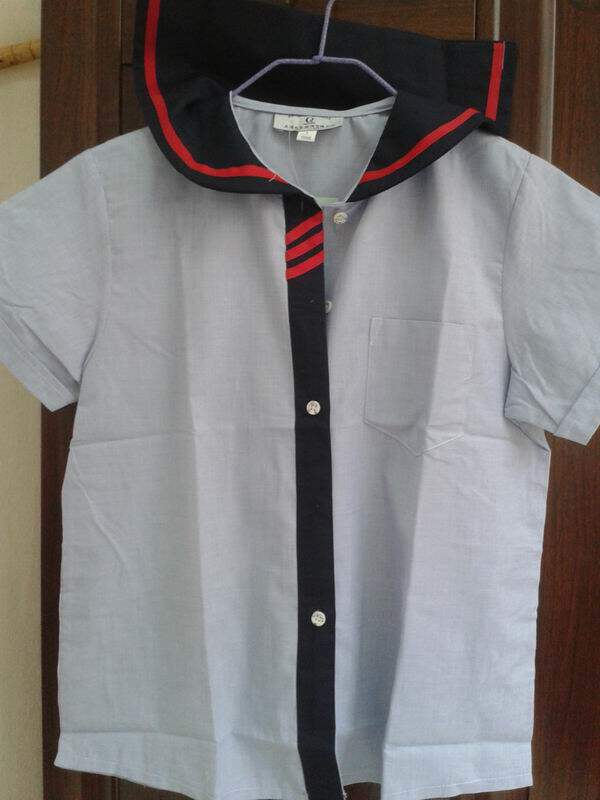 乔安上海校服/上海市小学生夏装2件套/短袖衬衫 短裙(女)_爱酷商城