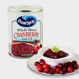 果酱 美国进口 火鸡酱 优鲜沛蔓越莓果酱 金巴利汁圣诞火鸡 397g原装