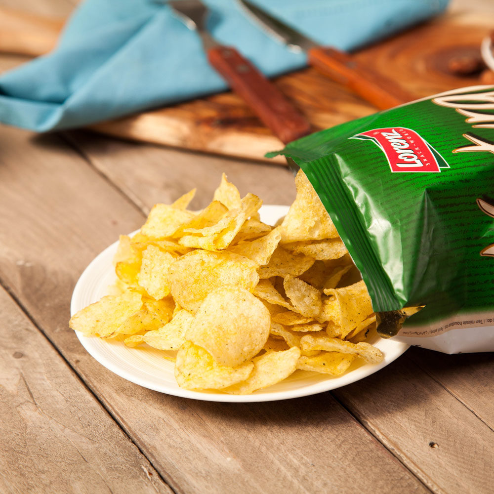 lorenz 劳仑兹 迷迭香风味薯片100g 德国原装进口土豆片零食批发