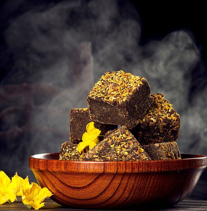 云南秘制古法桂花黑糖 桂香浓郁 质地细腻 稳胜台湾红糖