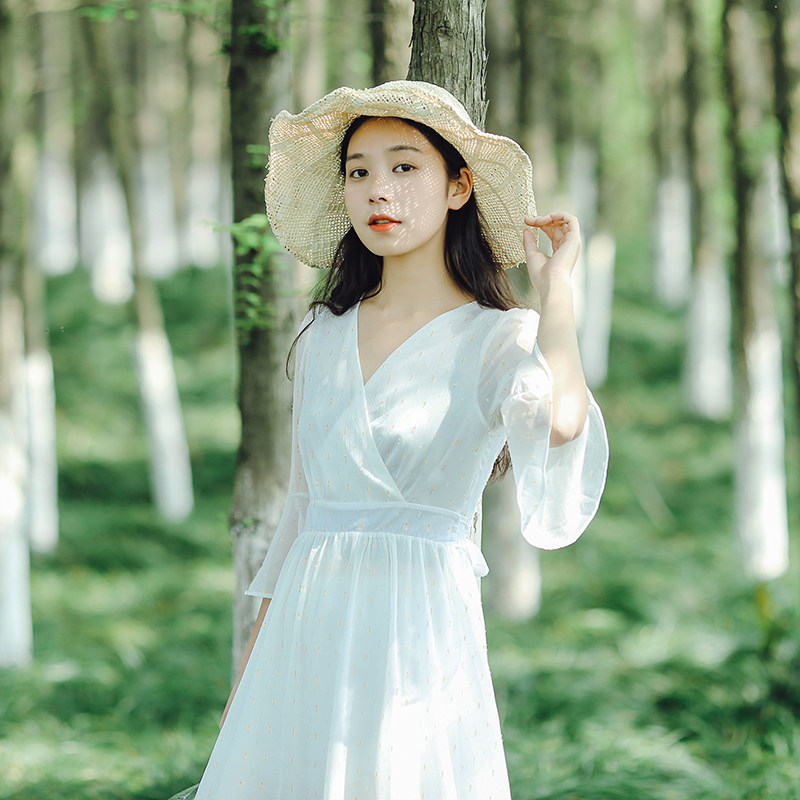 8款森系连衣裙,诠释文艺含蓄唯美