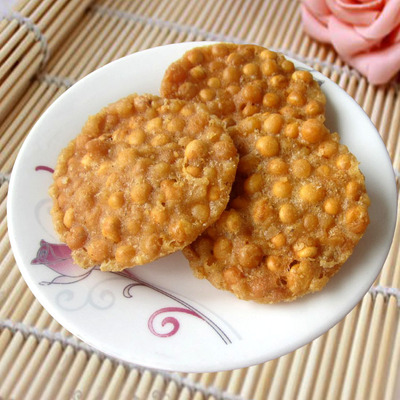 温州苍南南宋特产 零食 休闲小吃 农家自制 纯手工香脆豆饼饼