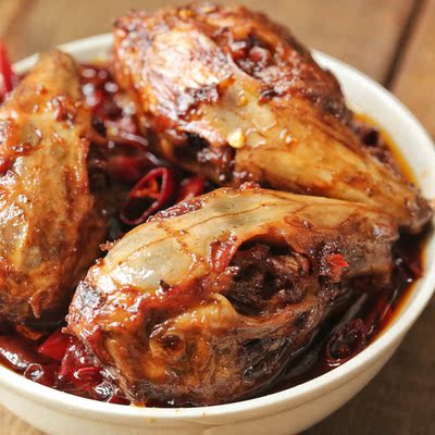 【绳儿家】麻辣川味 兔子头 宵夜零食 真空熟食两个装