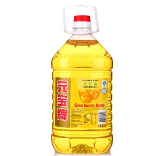 食用油 满3件包邮 5l 金龙鱼旗下元宝大豆油 色拉油食用油桶装大豆油