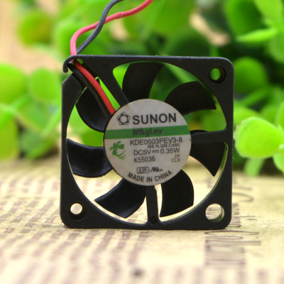 全新 建準 sunon 3006 5v 0.35w kde0503pev3-8 磁懸浮靜音風扇