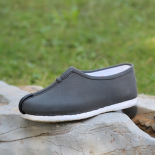 单鞋 正品内联升 男僧鞋布鞋 8177僧千层底加密毛料夹鞋 手工单鞋