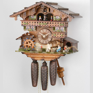 欧洲手工 包邮 德国赫卡斯hekas黑森林布谷鸟钟咕咕钟856/8ex