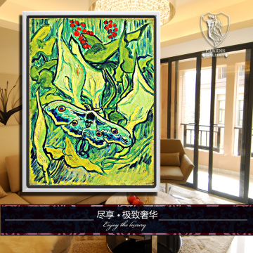 普瑞德斯手绘油画装饰画客厅画家装饰品梵高画欧式美画 正品