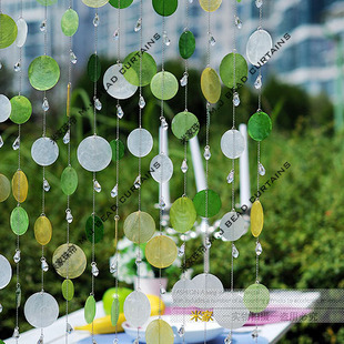 米家 绿色海洋 贝壳帘 贝壳珠帘 水晶珠帘(非铁链,不生锈)