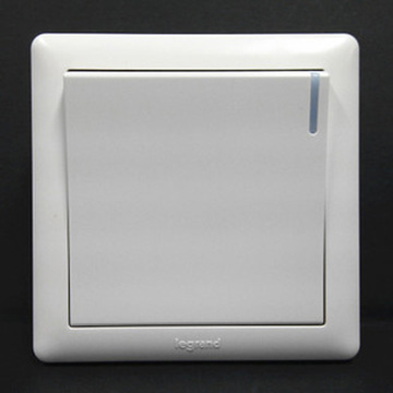 tcl开关 罗格朗美点系列雅白 冷气开关 浴霸专用开关 20a双极开关