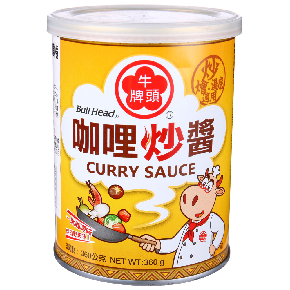 【天猫超市】台湾进口 牛头牌 咖喱炒酱 360g 新老包装随机发