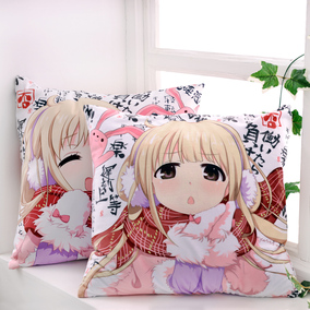 偶像大师双叶杏动漫周边日本学生床头午休抱枕方枕靠枕来图定制