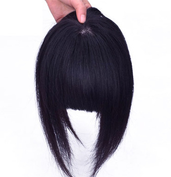 真发发顶 冉朵 刘海补发顶 补发块真发顶 假发顶女 真头皮