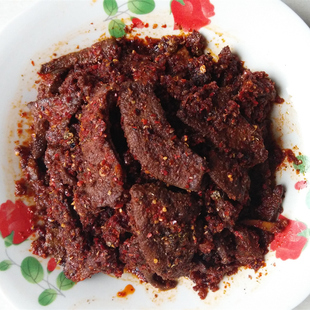 四川美食特产麻辣零食小吃豆豉带鱼下酒菜200克装另售冷吃兔牛肉