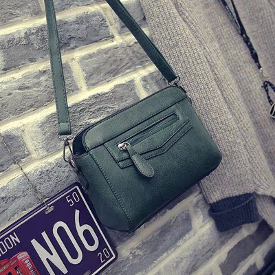 包包2016新款韩版女包复古单肩斜挎包手拿休闲包森系小挎包潮包包