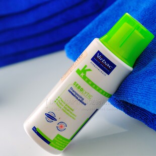 沐浴露 药浴香波狗狗猫 法国维克皮屑洁犬猫用改善皮屑增多沐浴露200