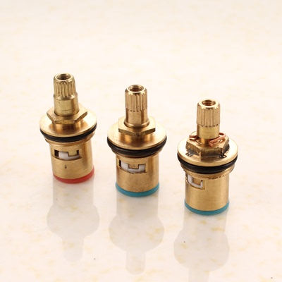 通用4分单冷水龙头角阀内芯 铜陶瓷阀芯 水嘴维修配件 促销特价